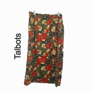 Talbots Pocketed Skirt 100% Cotton  Sexy Skirt